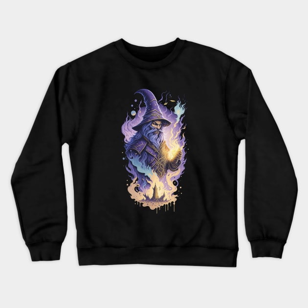 Sorcerer Crewneck Sweatshirt by Warp9